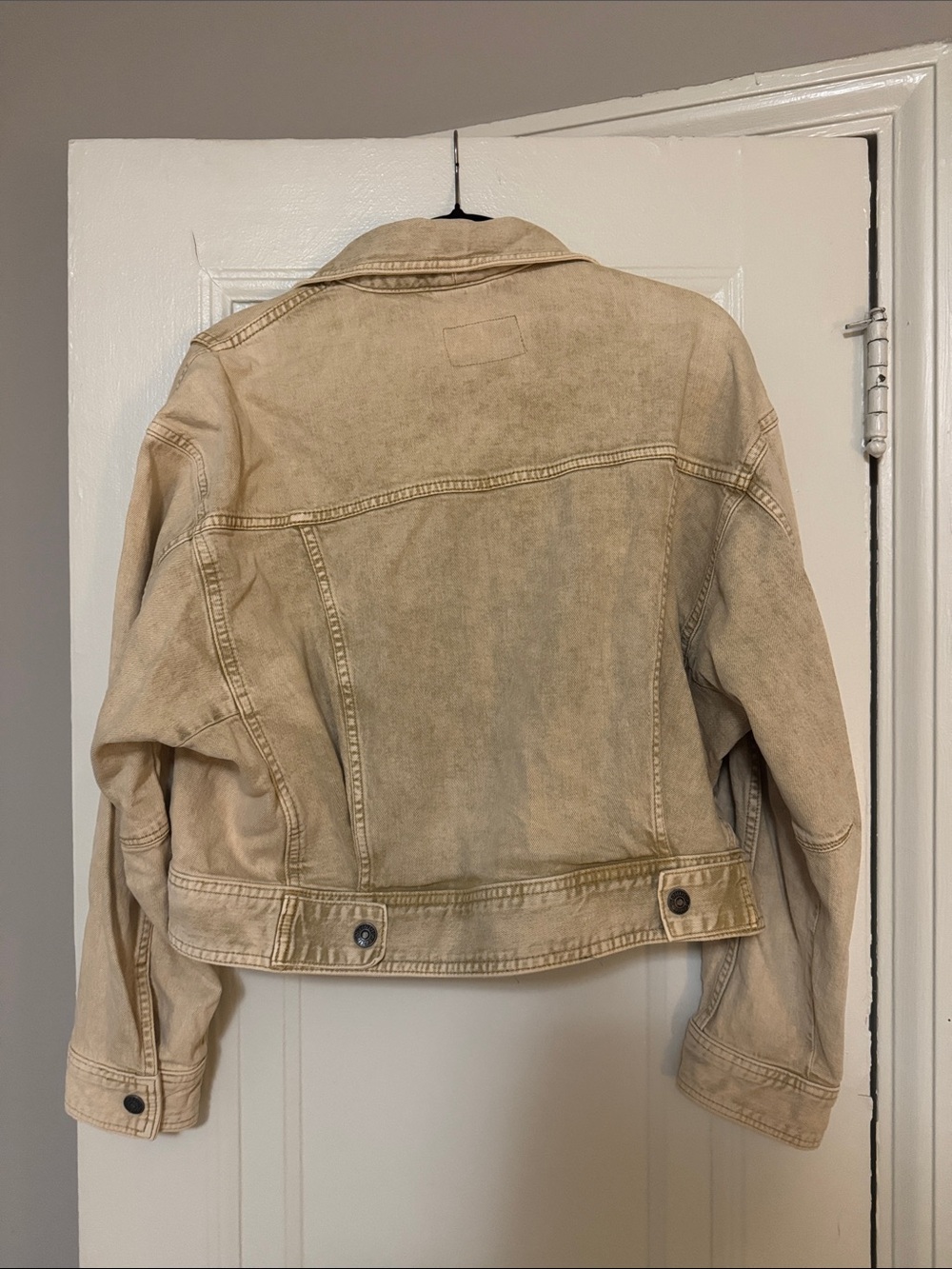 Free people cropped jean jacket - Picture 7 of 8